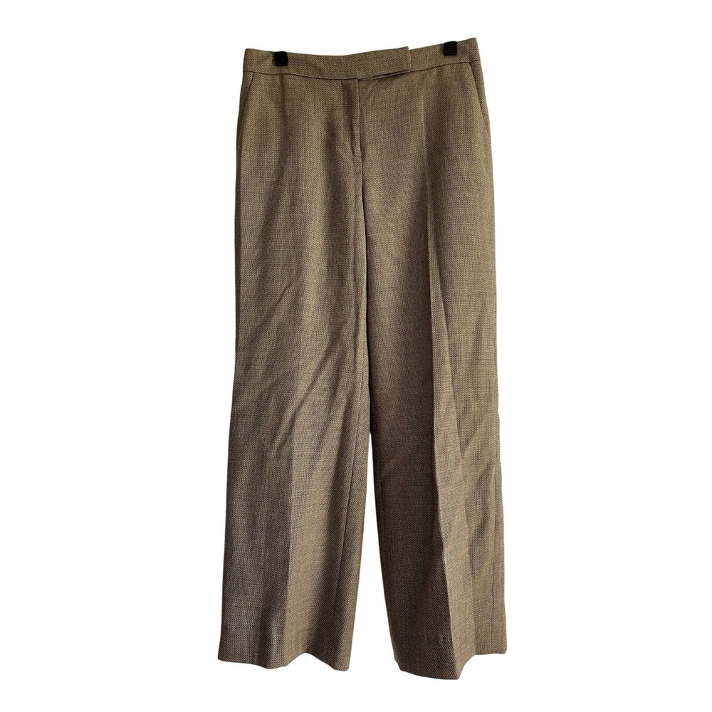 Ann Taylor Loft | Women's‎ 6, Classic Style, Tan/Brown Tweed, Pleated Pants